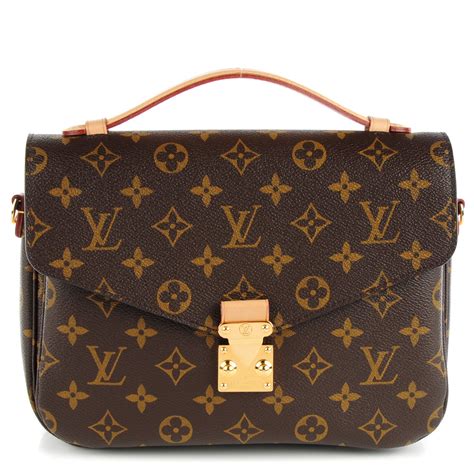 vintage louis vuitton monogram pochette|louis vuitton pochette métis monogram.